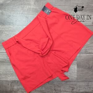 New York & Company 7th Avenue Flat Front Shorts Size XL